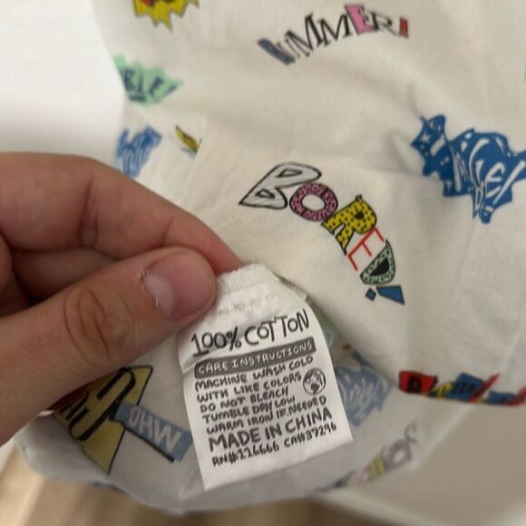 Bored Teenager Mens Multicolor Cotton Bored Bummer Button Up‎ Shirt Size Large - Picture 6 of 6